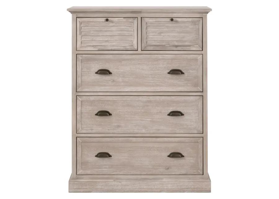 Eden 5-Drawer High Chest