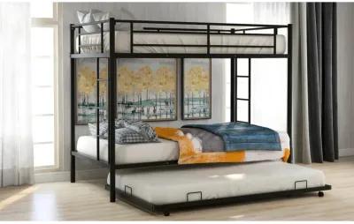 Twin Over Twin Bunk Bed With Trundle