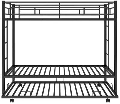 Twin Over Twin Bunk Bed With Trundle