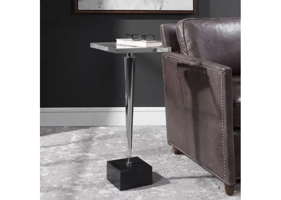 Uttermost Campeiro Nickel Drink Table