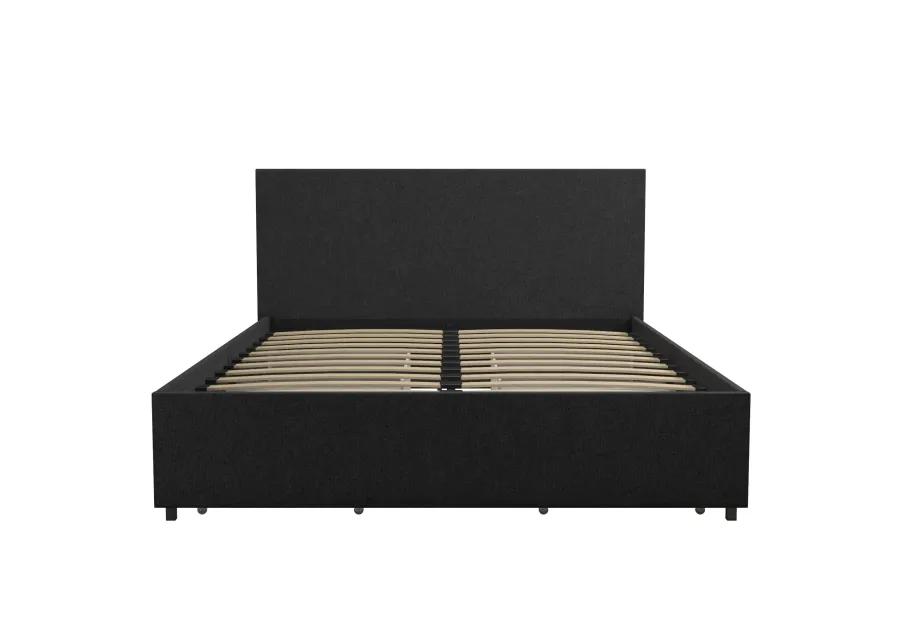 Kelly Upholstered Bed with Storage Drawers