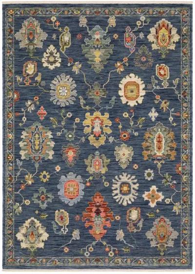 Lucca 2' x 6' Blue Rug