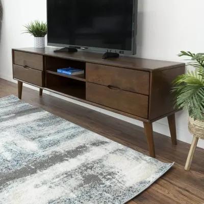 Benjamin Walnut TV Stand