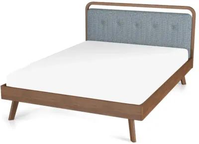 Modern Divani Wood Platform Bed (Queen)