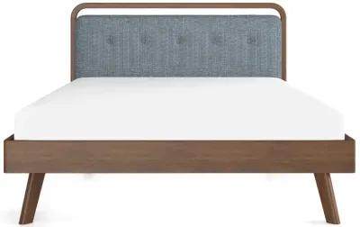 Modern Divani Wood Platform Bed (Queen)