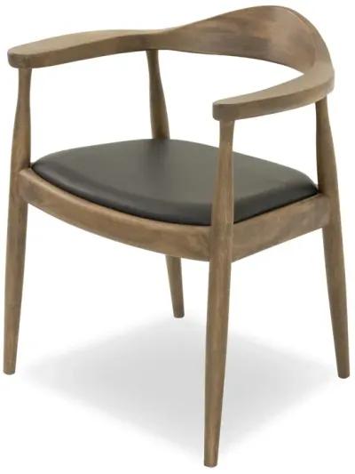 Freya Dining Chair(Black Vegan Leather