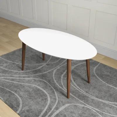 Rixos Oval Dining Table White Top