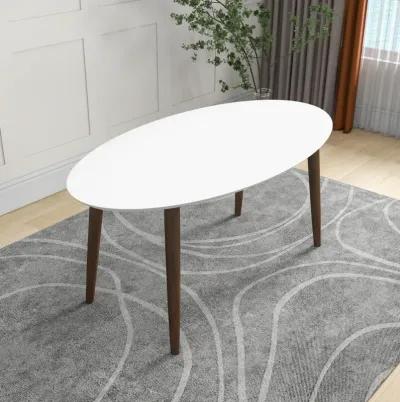 Rixos Oval Dining Table White Top