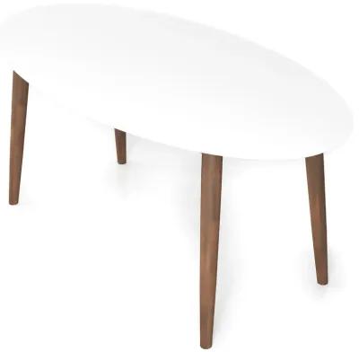 Rixos Oval Dining Table White Top