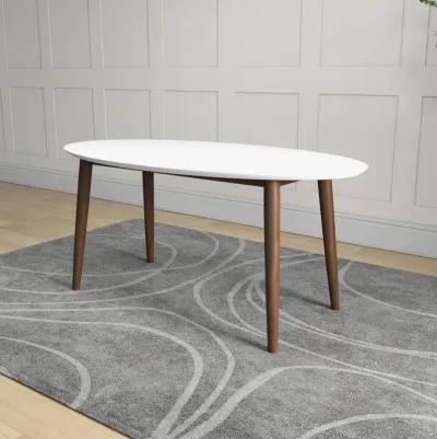 Rixos Oval Dining Table White Top