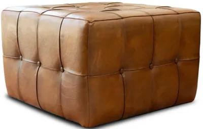 Bunta Antique Leather Large Ottoman