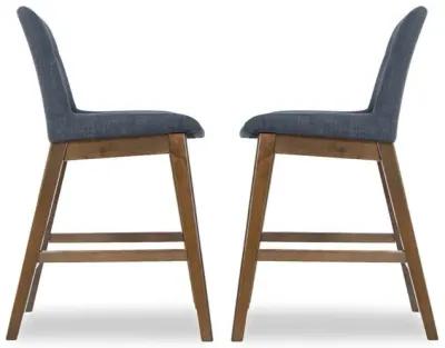 Danilo Dark Gray Counter Stool Set of 2