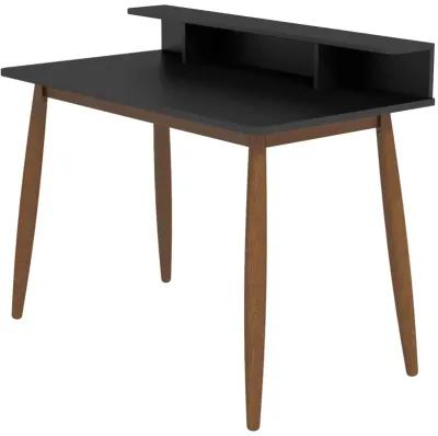 Times Home Office Desk Black Top