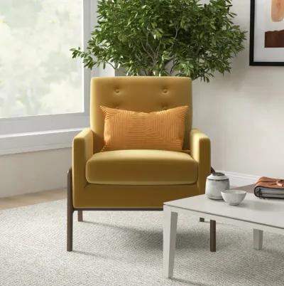 Stella Gold Velvet Lounge Chair