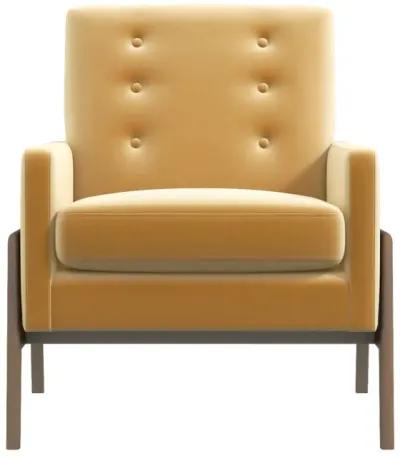 Stella Gold Velvet Lounge Chair