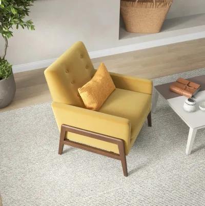 Stella Gold Velvet Lounge Chair