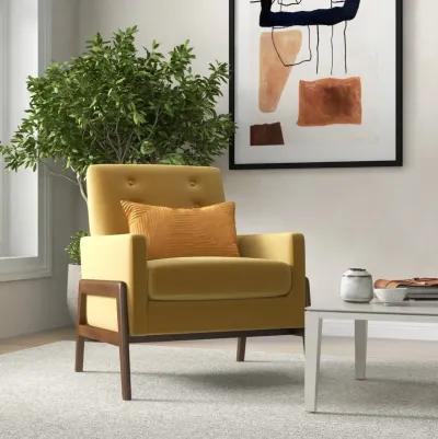 Stella Gold Velvet Lounge Chair