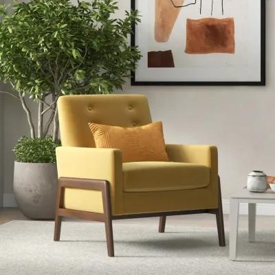 Stella Gold Velvet Lounge Chair