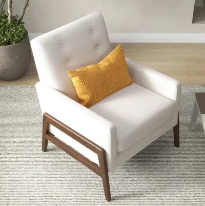 Stella Beige Lounge Chair