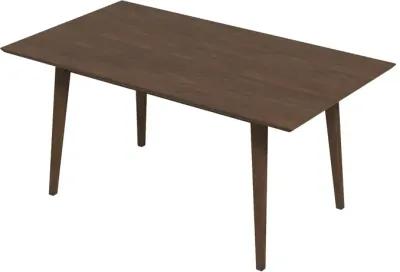 Adira Solid Wood Walnut Large Dining Table