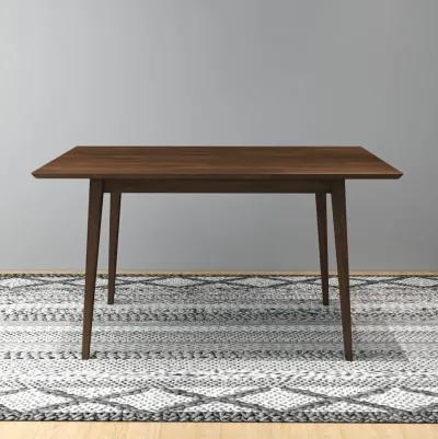 Adira Solid Wood Walnut Small Dining Table