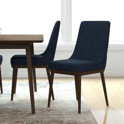 Brighton Dining Chair Navy Blue Set of 2