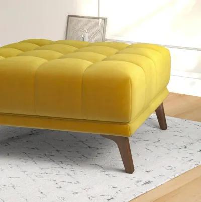 Kano Gold Velvet Ottoman