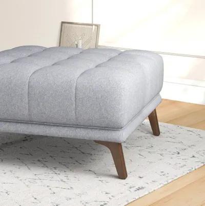 Kano Light Gray Ottoman