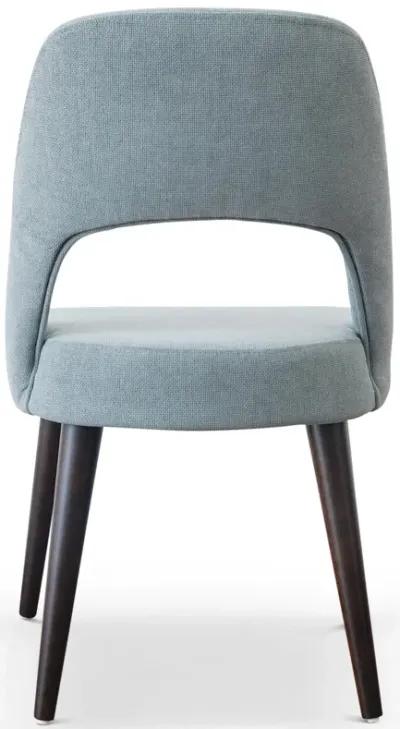 Ariana  Mid Century Modern Dining Chair Light Gray Set of 2