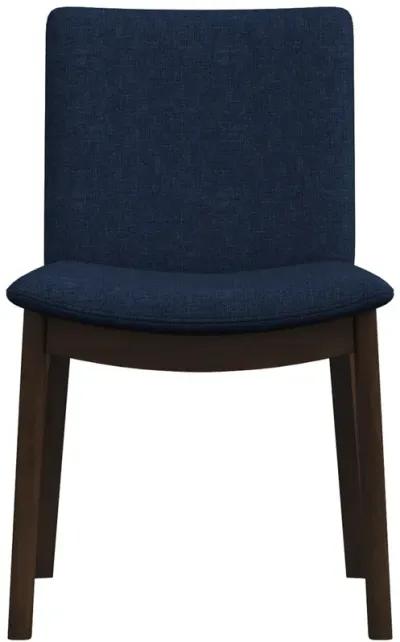 Virginia Dining Chair Navy Blue Set of 2