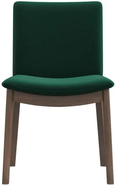 Virginia Dining Chair Green Velvet Set of 2