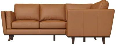 Ernest Tan Leather Corner Sofa