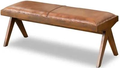 Finley Mindi Leather Bench