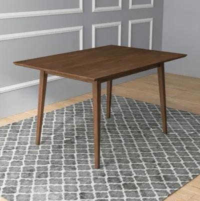 Alpine Small Walnut Dining Table