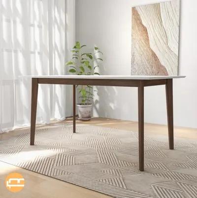 Abbott White Large Dining Table