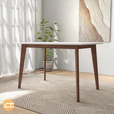 Abbott White Large Dining Table