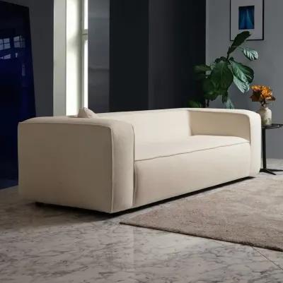 Barcelona Modern Cream Boucle Sofa