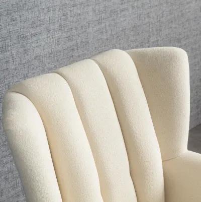 Amelia Chair Beige Boucle