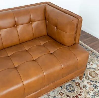 Kennedy Cognac Leather Sofa