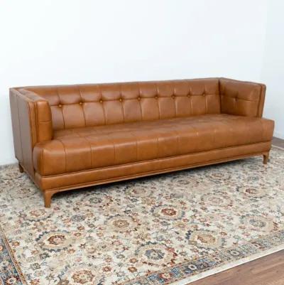 Kennedy Cognac Leather Sofa