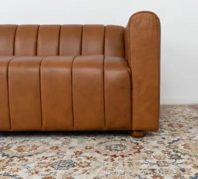 Clara Cognac Leather Sofa