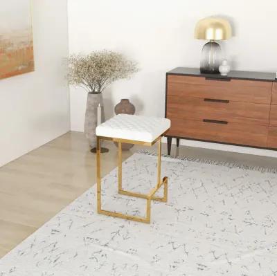 Felicia Beige Boucle Counter Stool