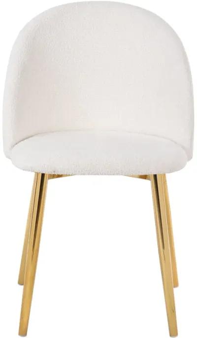 Vanessa Dining Chair Beige Boucle