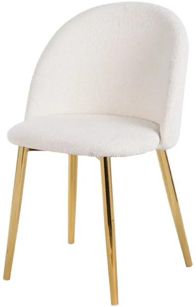 Vanessa Dining Chair Beige Boucle