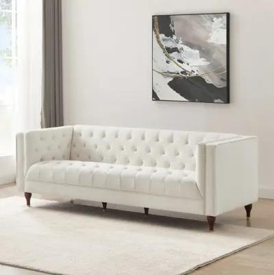 Houston Beige Boucle Modern Sofa