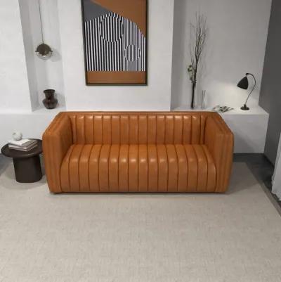 Rosslyn Cognac Leather Sofa