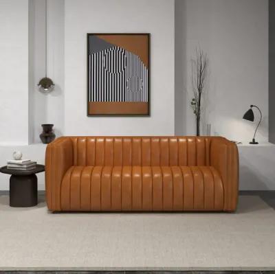 Rosslyn Cognac Leather Sofa