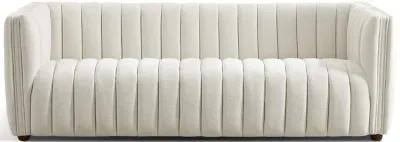 Rosslyn White Boucle Sofa