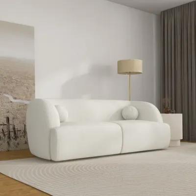 Quinn Sofa - Ivory Boucle