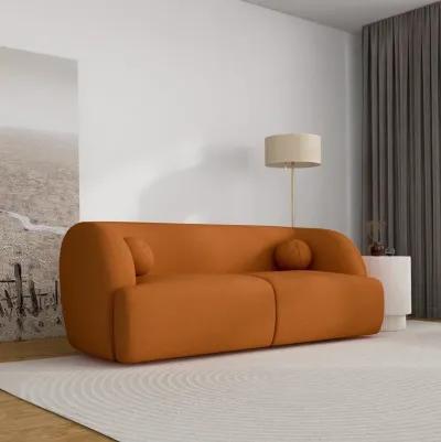 Quinn Sofa - Burnt Orange Boucle